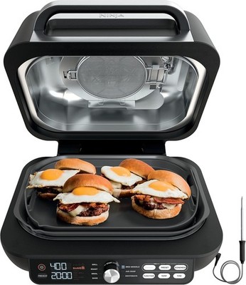 IG651 Foodi Smart XL Pro 7-in-1 Indoor Grill/Griddle Combo, use Opened or Closed