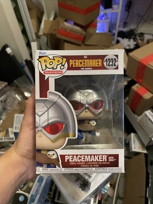 Funko Pop DC Peacemaker #1232 Peacemaker with Eagly Figure Brand New