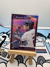 2021 Panini Donruss Diamond Kings Holo Pink Christian Yelich #24 1u6