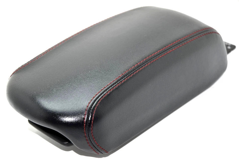 💎 Jeep Renegade 2015-2017 consola central negra cuero reposabrazos deslizante tapa OEM Foto 3 de 4