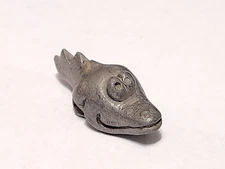 53g Pewter Collectable Animal Toys Handmade Crocodile Paper Weight Scrap Metal