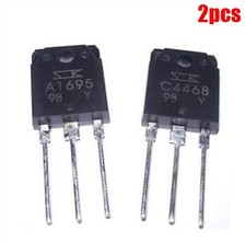 2Pair Of 2SA1695/2SC4468 Sanken Transistor C4...