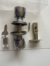 Lockable privacy door knob set - unused.