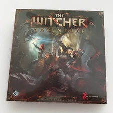 The Witcher Adventure Game Board Game New Sealed 2014 Fantasy 2-4 Players 14+Age