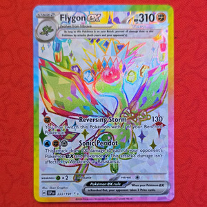 flygon ex pokemon card value 106/191 you may search your discard pile for up to 2 Energy cards and attach them to Flygon ex 2024 Pokemon Ssp En-surging Sparks