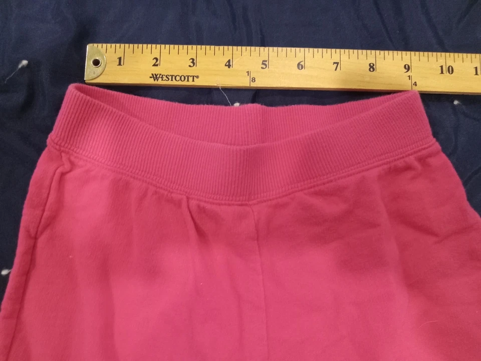 Jumping Beans 女孩 7 码粉色抓绒运动裤有色腿裤 — 第 3/4 张图片