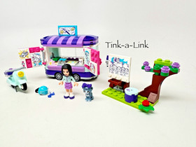 LEGO 41332 Emma's Art Stand Friends Set EC Complete Artist