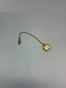 Antique J.M.F. Co. Watch Fob Chain w/Dog Clip  5"