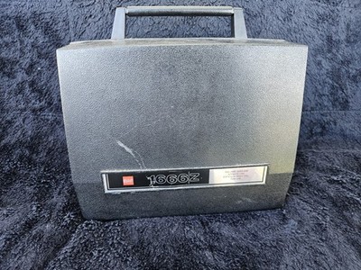 Vintage GAF 1666/Z Projector Dual 8MM Super 8 Film Projector in Case * WORKS *