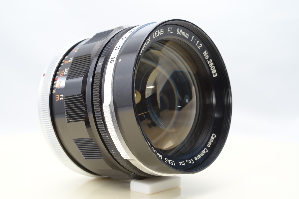 Near Mint] Canon FL 58mm F1.2 MF Manual Focus Standard Lens FD