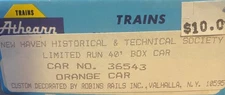 Athearn HO - 40' Boxcar New Haven 36153 - SW