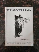 WEST SIDE STORY - ORIG OCTOBER 1957 PLAYBILL - FIRST MONTH - WINTER GARDEN