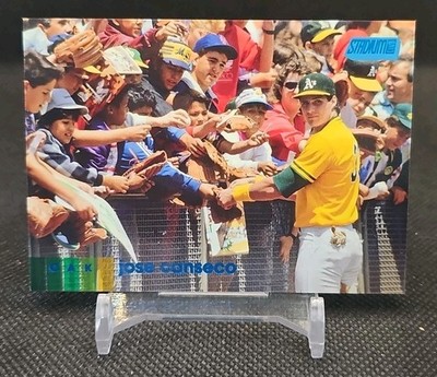 Jose Canseco 2020 Topps Stadium Club Ble Foil Parallel /50