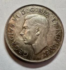 1942   Canada Silver 50 Cents Half Dollar Silver Coin