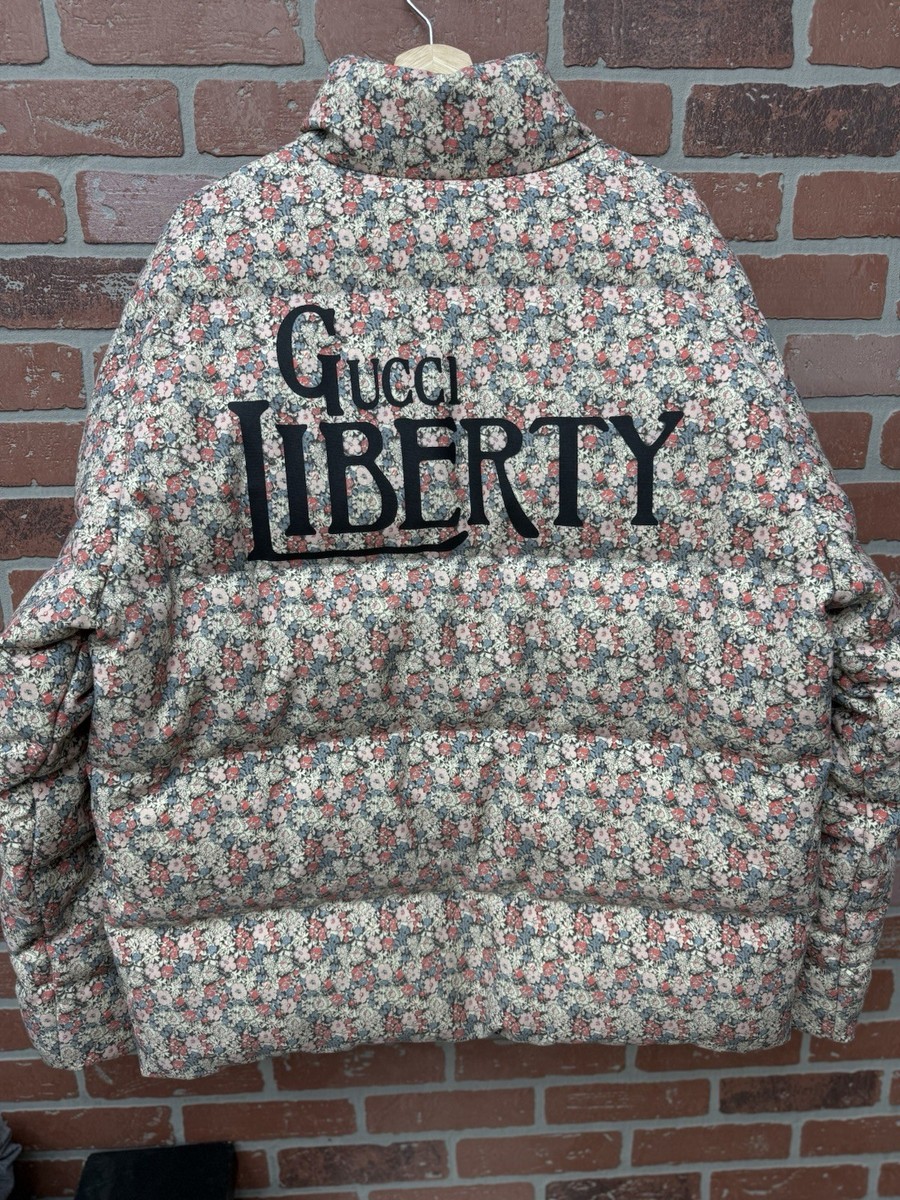 GUCCI LIBERTY パーカー Gucci Liberty Floral Monogram Jacket 100% Authentic $4000 Retail