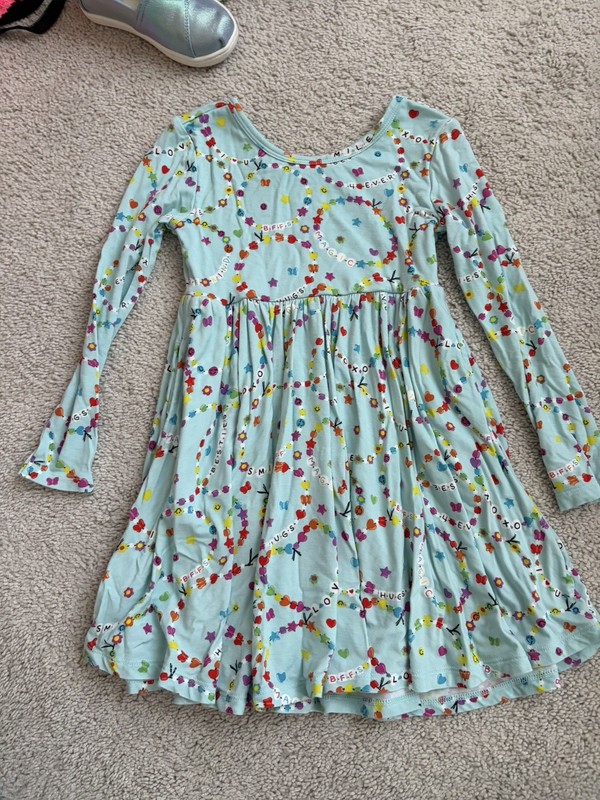 Little Sleepies Friends Forever Twirl Dress Size 3T
