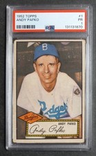 1952 Topps - #1 Andy Pafko - PSA 1 PR