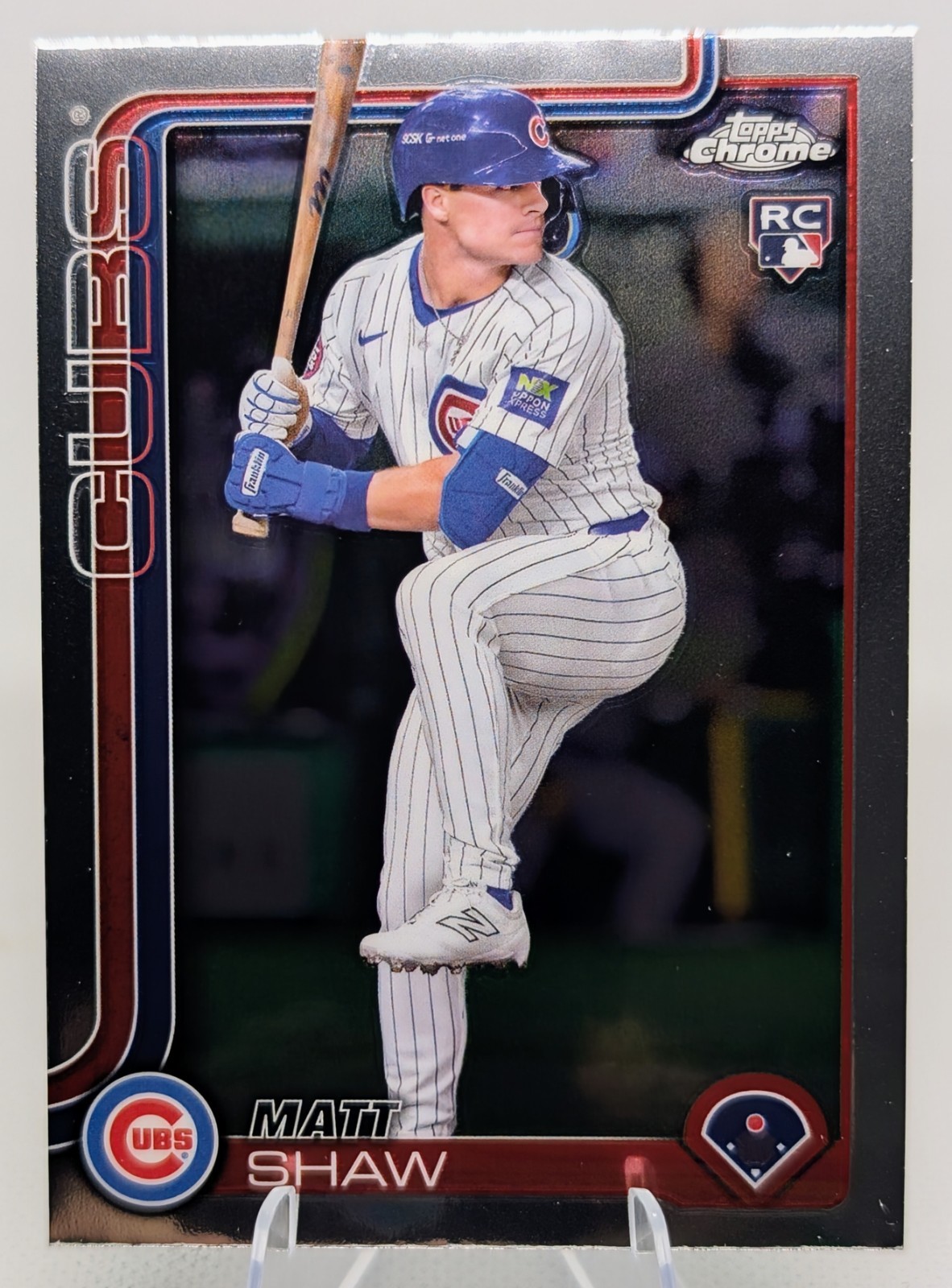 2025 Topps Chrome #219 Matt Shaw (RC)