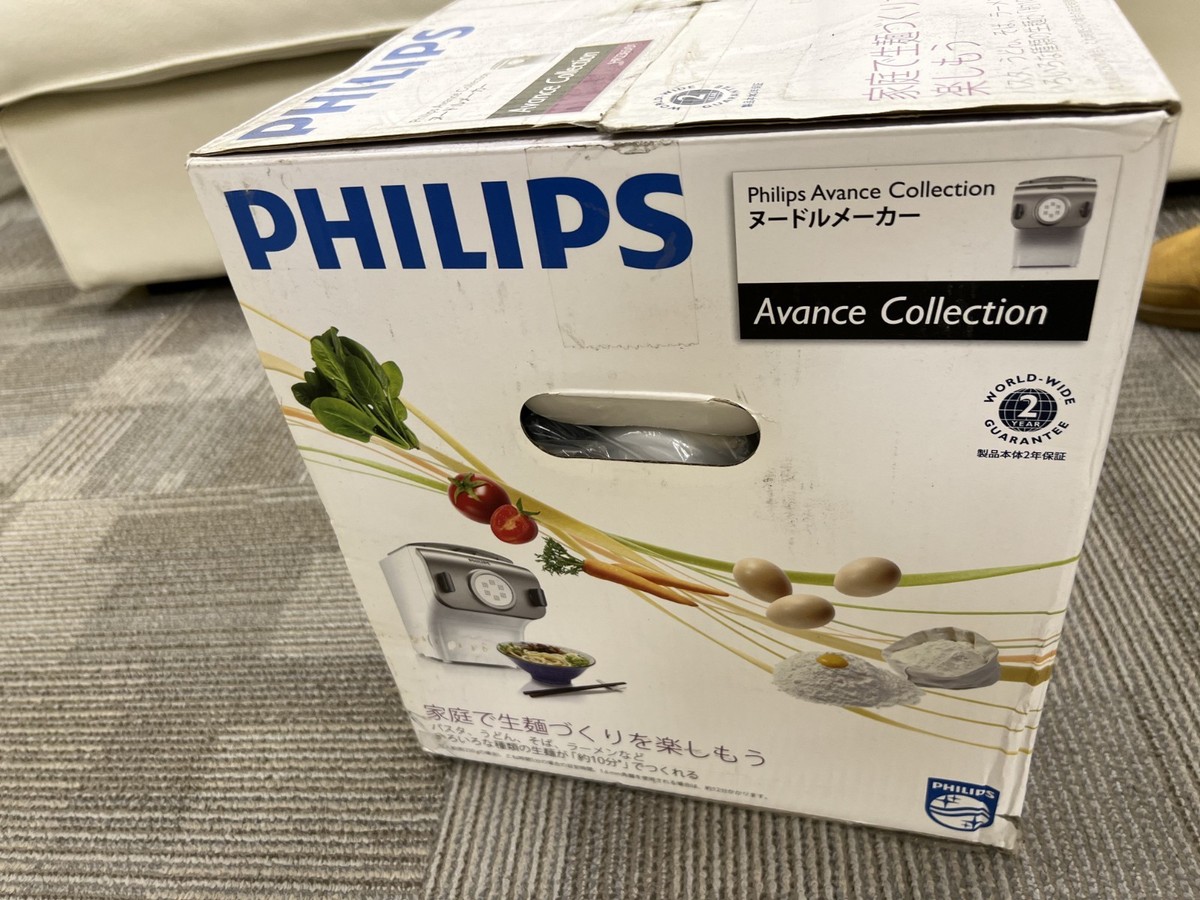 Philips Noodle Maker HR2365/01 Japanese Udon Soba Ramen Pasta