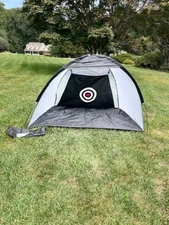 Golf Practice/Chipping Net w/ Bullseye Target ‒ Pop-Up / Portable Indoor-Outdoor