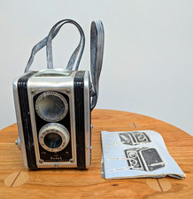 Vintage Kodak Duaflex 620 Film Camera w/ Original Manual  Strap Untested