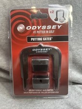 Odyssey Golf Putting Gates Training Aid Indoor/outdoor Putting Aid Set Of 2 New