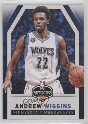 2016 Panini Player of the Day Andrew Wiggins #7 9z4