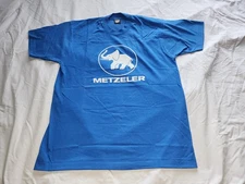 SCREEN STARS BEST METZELER T-SHIRT BLUE SIZE XLARGE IS USED