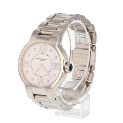 Raymond Weil Women’s Noemia Mother of Pearl Diamond Dial Watch 5136-P-00995 Raymond Weil 36mm Noemia White Mother of Pearl  main image 3