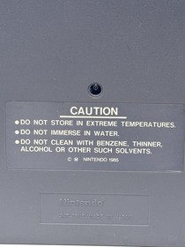 Trojan Nintendo Entertainment System NES ricondizionato autentico testato 5 viti