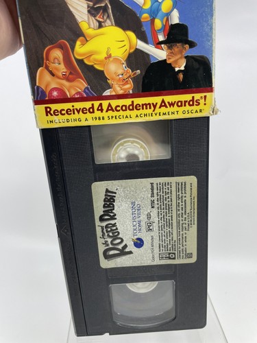 Who Framed Roger Rabbit (VHS, 1997) 90's Comedy Robert Zemeckis V2 - Picture 4 of 4
