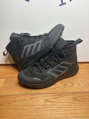 Adidas Terrex Trailmaker Mid Gor-Tex Triple Black Hiking Shoe Sz 11.5 Men FY2229