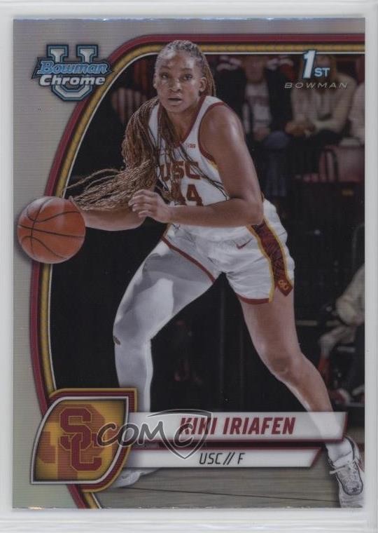 2024-25 Bowman U Chrome Refractor Kiki Iriafen #47 3hd