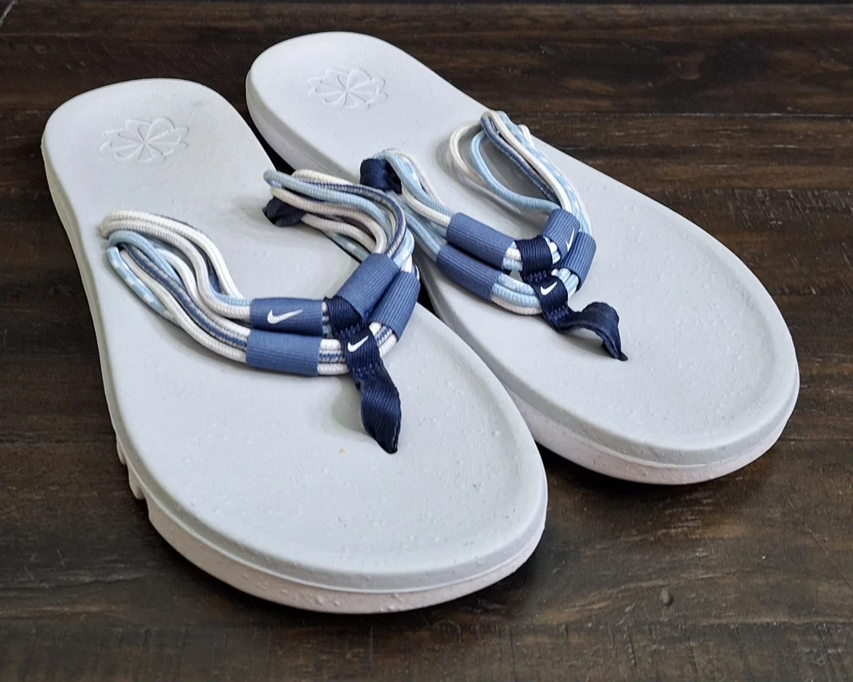 Nike Men's Flip Flop Blue Sandals for sale | eBay