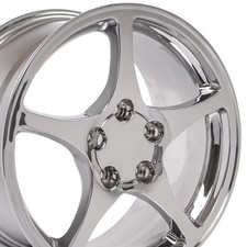 Single1 Oe Wheels Cv05 17x8.5 Chrome Wheel 5x120.65 58et