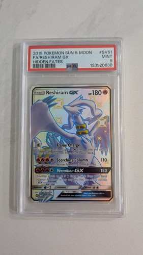 Reshiram-GX graded PSA 9 for sale on eBay