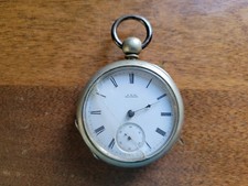 A.W. Co Waltham Pocket Watch S 1402908 Model 1877 Nov 1880-Mar 1881