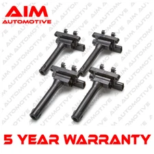 AIM 4X IGNITION COIL PACK FOR LAND ROVER FREELANDER (1998-2006) 1.8 MFPC15x4LR