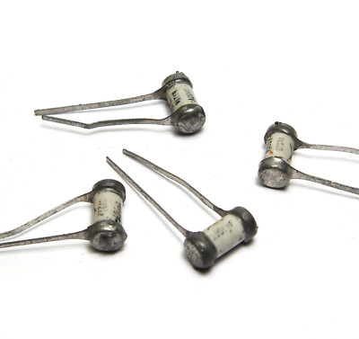 4x Siemens Sikatrop Kondensator 2000 pF = 2 nF, 500 V, Klangfilm Tone Caps, NOS