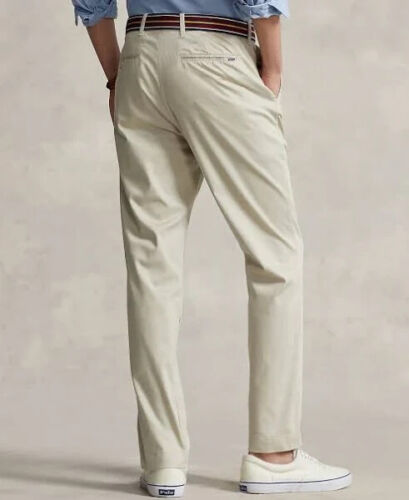 Polo Ralph Lauren Tailored Fit Stretch Twill Pants, Beige ,Sz- 34x30 - 第 3/4 張圖片