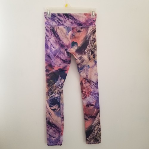 Old Navy Leggings Girls Large 10-12 Lot of 3 Purple Tie Dye Gray Variegated - Picture 15 of 19