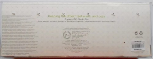 Disney Baby 3 Piece Mickey Mouse Gift Socks Set Size 6-12 Mos NWT - Picture 3 of 3