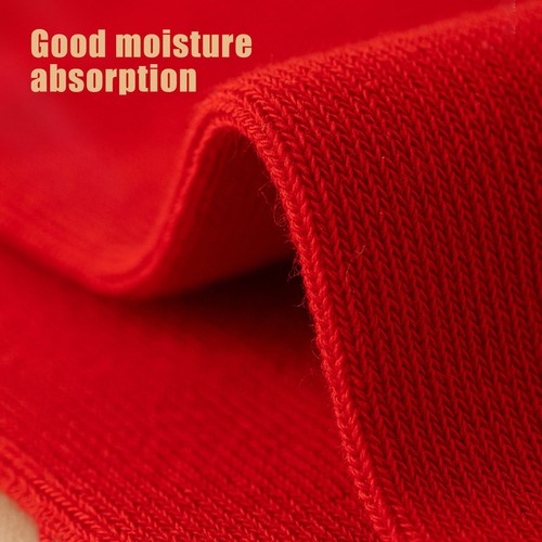 1 Pair Unisex Mid-tube Elastic Anti-slip Sweat Absorption Men Celebrations Socks - Picture 18 of 24