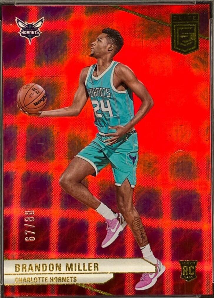 2023-24 Donruss Elite - Rookies Brandon Miller #244 Hyper