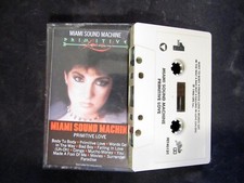 Miami Sound Machine Primitive Love Cassette Tape Tested full working