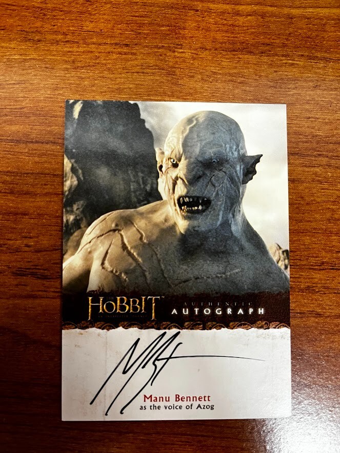 Azog The Hobbit Manu Bennett