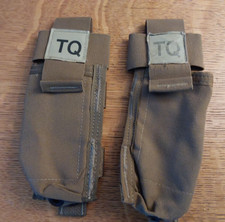 2-PACK USMC Tourniquet TQ Pouch - COYOTE - MOLLE / PALS
