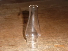 Small 3 7/8" Miniature Oil Lamp Chimney 1 1/8" fitter mini kerosene