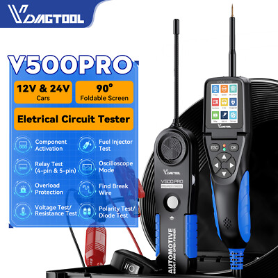 9-30V Automotive Digital Power Probe Circuit Electrical Tester Device System US