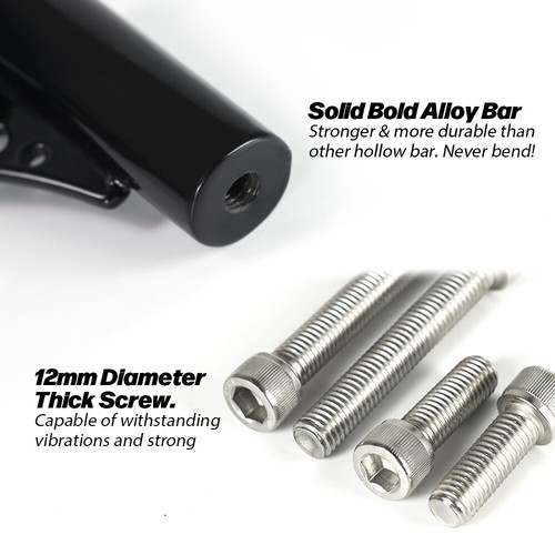 Tougher Rear Crash Bar For Harley Softail Models Low Rider ST FXLRST 2022-24 US - Picture 5 of 10